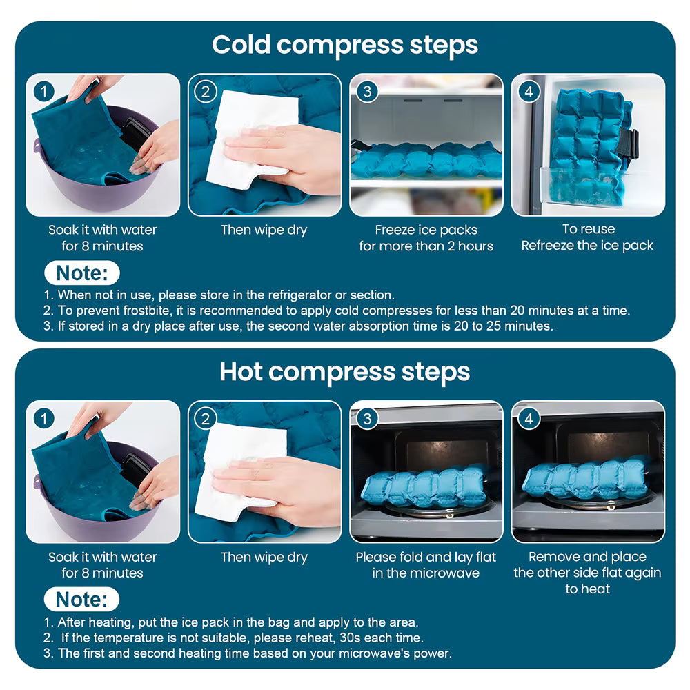 2-in-1 Hot & Cold Compress Therapy Pad (58×35cm)